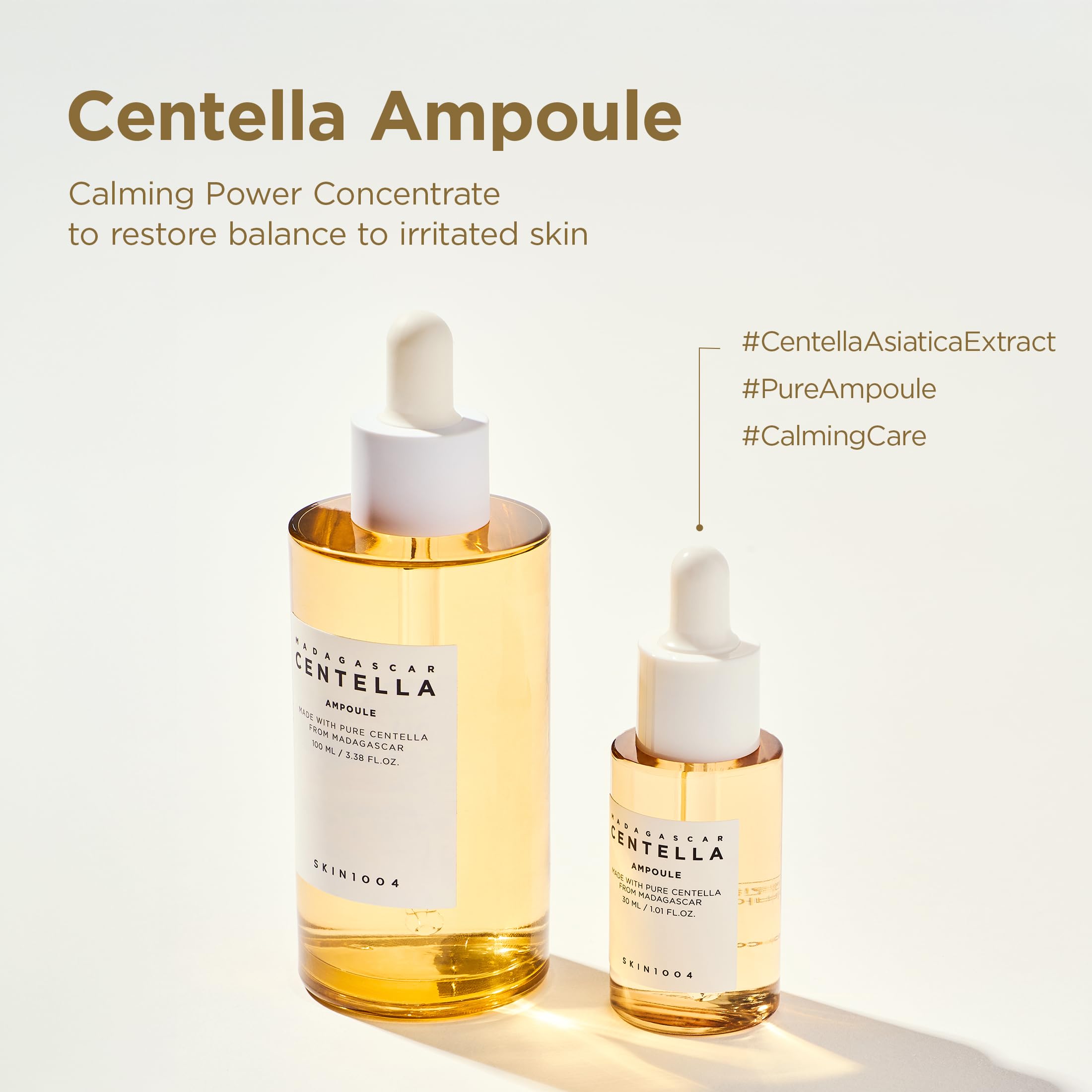 Amazon.com: SKIN1004 Madagascar Centella Ampoule Kit, 4ea x 1.10